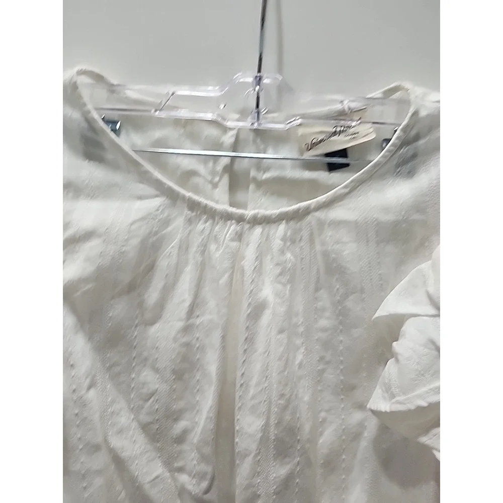 Universal Thread Top Medium Womens Ruffles - Picture 4 of 10